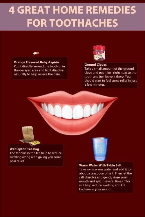 4 Great Home Remedies For Toothaches