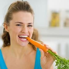 Dentist-Smooth-Eat Carrots After Meal - Kenosha Dentist